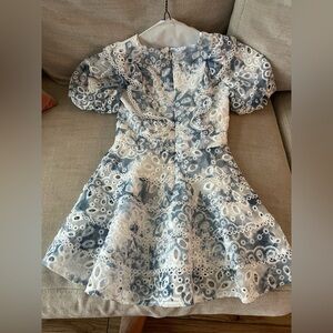 Girls Bardot Eyelet dress